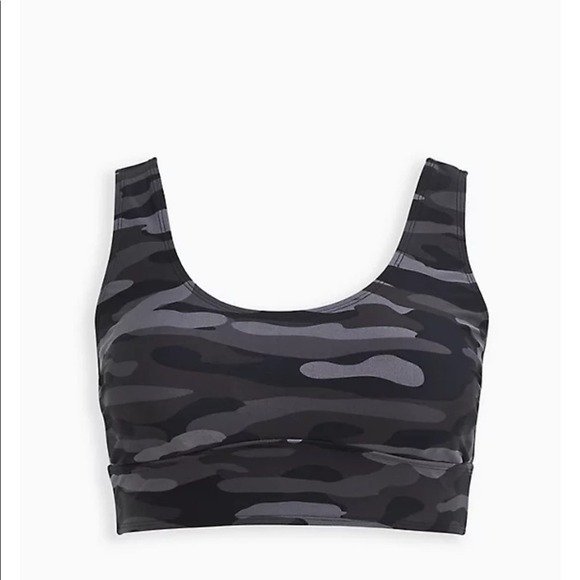 New! Torrid sz 2 Camo Swim Bathing Suit Top 2X - Picture 1 of 4